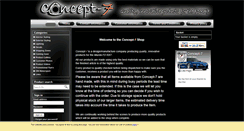 Desktop Screenshot of concept-7.com